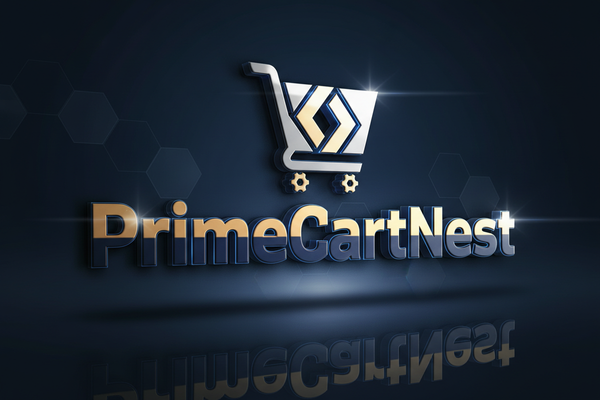 PrimeCartNest 3D Logo